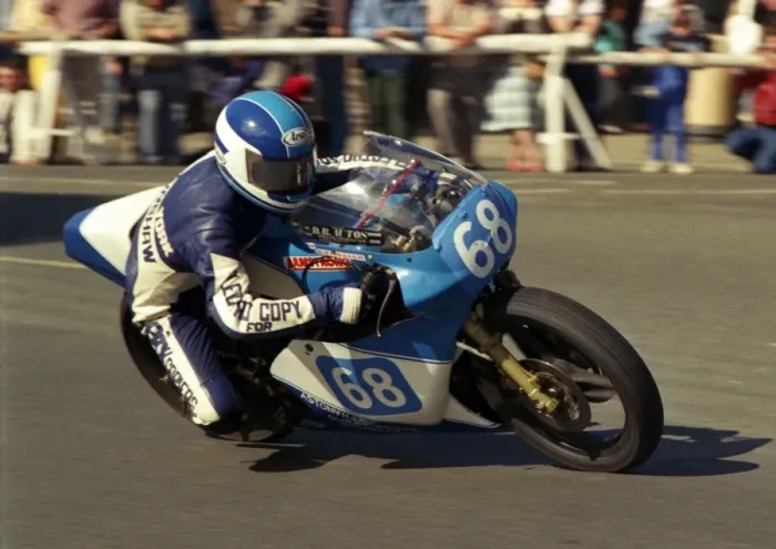 Framed Print : Martin Birkinshaw (Armstrong) 1987 Junior Manx Grand Prix Framed Print : Martin Birkinshaw (Armstrong) 1987 Junior Manx Grand Prix