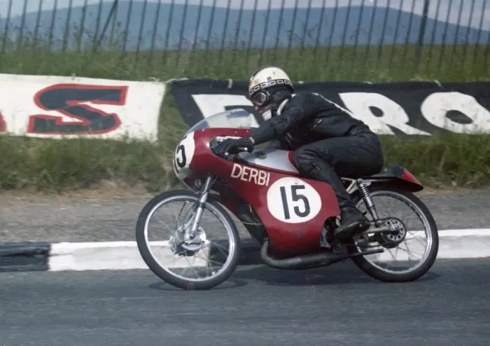 Framed Print : Martin Carney (Derbi) 1967 50cc TT Framed Print : Martin Carney (Derbi) 1967 50cc TT