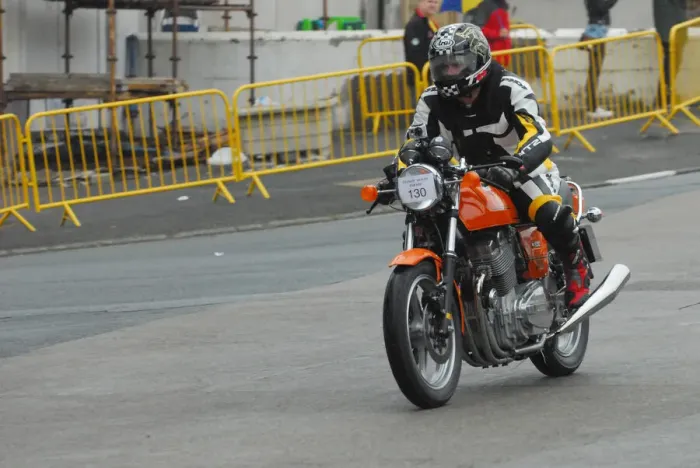 Framed Print : Martin Halliwell (Laverda) 2012 VMCC Parade Lap Framed Print : Martin Halliwell (Laverda) 2012 VMCC Parade Lap