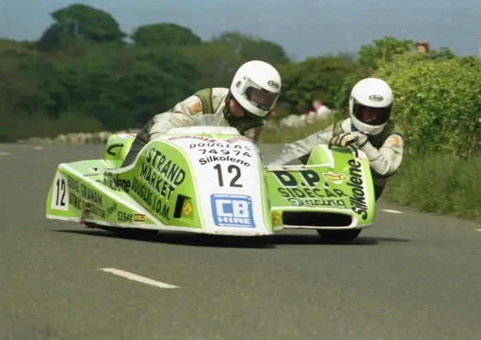 Framed Print : Martin Murphy & Alan Langton (Yamaha) 1987 Sidecar TT Framed Print : Martin Murphy & Alan Langton (Yamaha) 1987 Sidecar TT