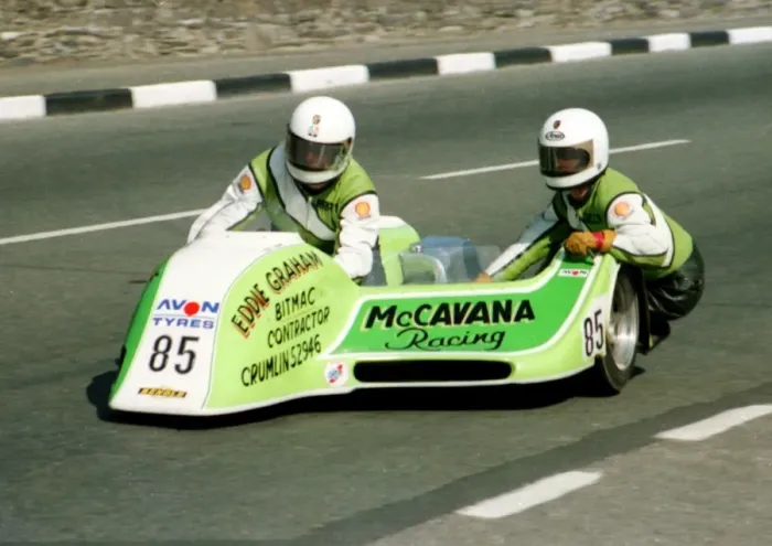 Framed Print : Martin Murphy & Colin Jordan (Yamaha) 1984 Sidecar TT Framed Print : Martin Murphy & Colin Jordan (Yamaha) 1984 Sidecar TT