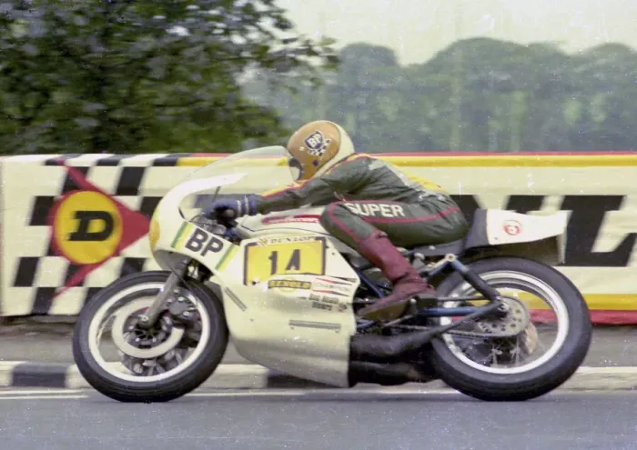 Framed Print : Martin Sharpe (Sparton) 1976 Senior TT Framed Print : Martin Sharpe (Sparton) 1976 Senior TT
