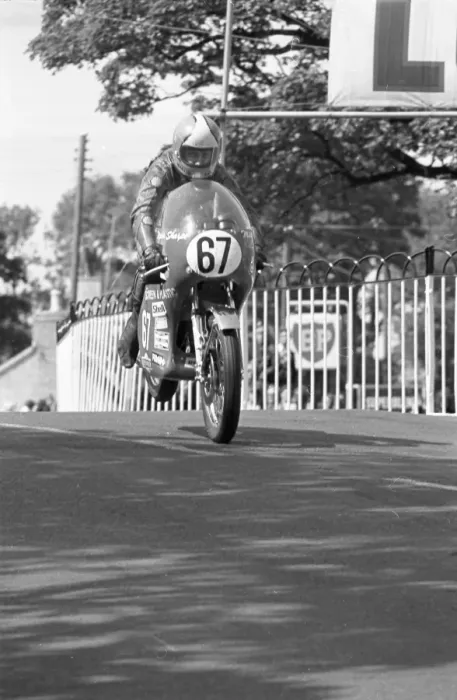 Framed Print : Martin Sharpe (Yamaha) 1974 Production TT Framed Print : Martin Sharpe (Yamaha) 1974 Production TT