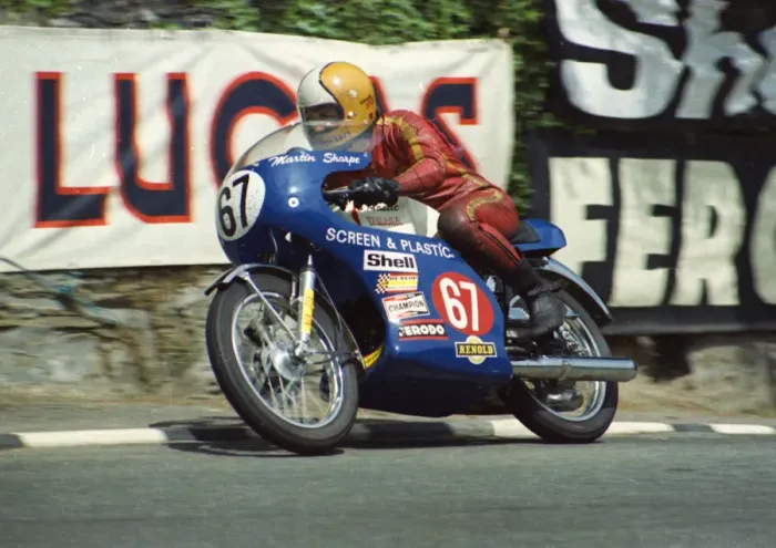 Framed Print : Martin Sharpe (Yamaha) 1974 Production TT Framed Print : Martin Sharpe (Yamaha) 1974 Production TT