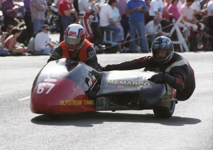 Framed Print : Martin Vollebregt & Roland Martiny (Windle Yamaha) 1993 Sidecar TT Framed Print : Martin Vollebregt & Roland Martiny (Windle Yamaha) 1993 Sidecar TT