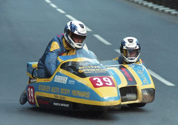 Martin Waters & Tim Jarvis (Molyneux Honda) 1996 Sidecar TT