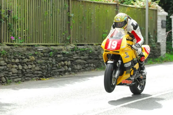 Framed Print : Matt Mylchreest (Honda) 2015 Newcomers Manx Grand Prix
