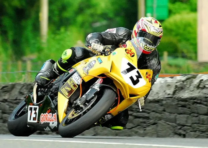 Framed Print : Matt Mylchreest (Honda) 2018 Senior TT