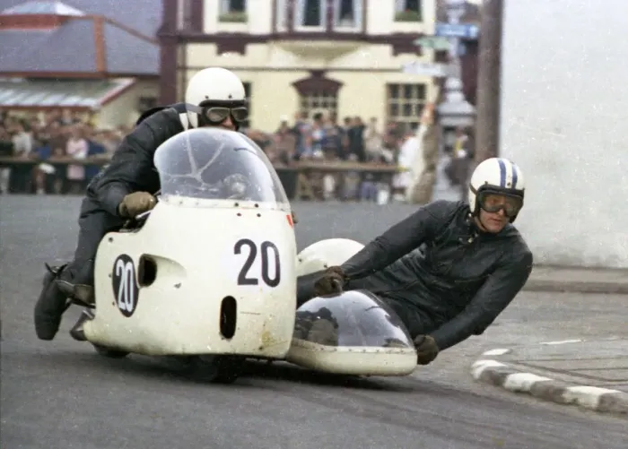 Framed Print : Maurice Candy & Rex Du Pont (MJC) 1965 Sidecar TT Framed Print : Maurice Candy & Rex Du Pont (MJC) 1965 Sidecar TT
