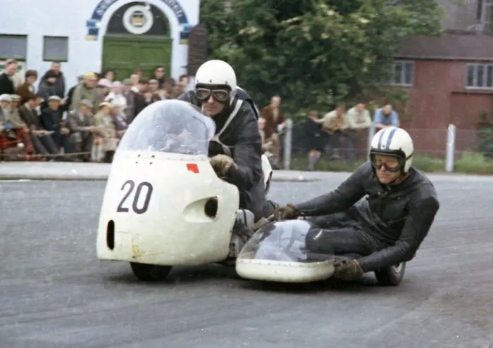 Framed Print : Maurice Candy & Rex Du Pont (MJC) 1965 Sidecar TT Framed Print : Maurice Candy & Rex Du Pont (MJC) 1965 Sidecar TT