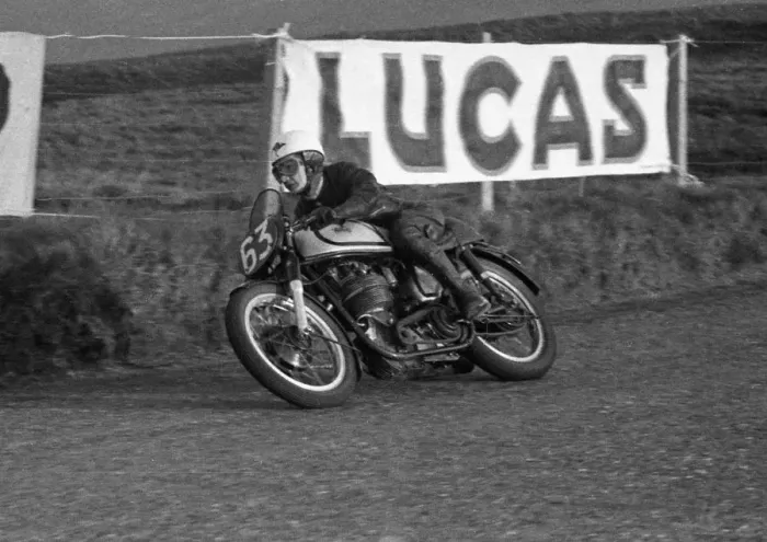 Framed Print : Maurice Quincey (Norton) 1955 Senior TT Framed Print : Maurice Quincey (Norton) 1955 Senior TT