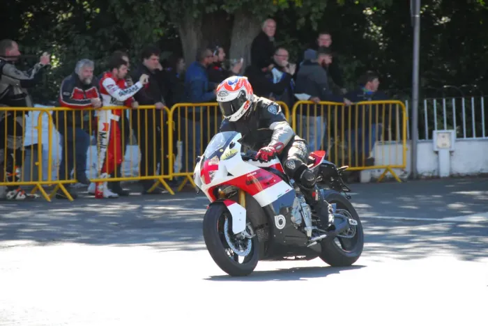 Framed Print : Mauro Garino (Benelli) 2014 Parade Lap Framed Print : Mauro Garino (Benelli) 2014 Parade Lap
