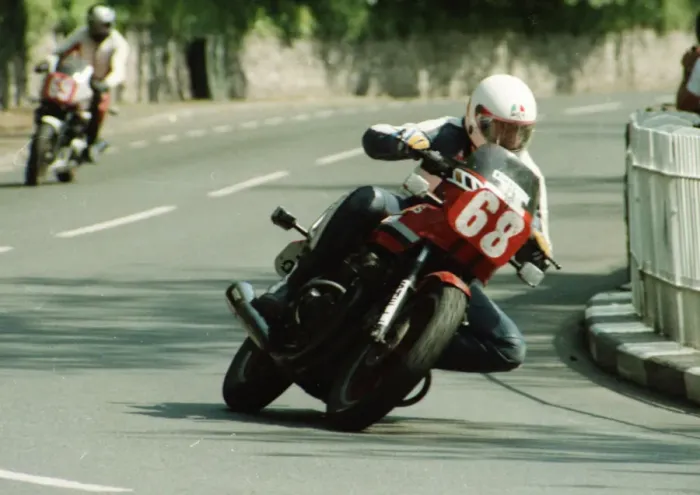 Framed Print : Bill McCormack (Kawasaki) 1984 Production TT Framed Print : Bill McCormack (Kawasaki) 1984 Production TT