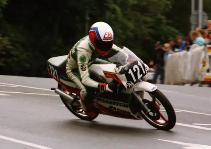 Framed Print : Melvin Richardson (Honda) 1989 Ultra Lightweight TT Framed Print : Melvin Richardson (Honda) 1989 Ultra Lightweight TT