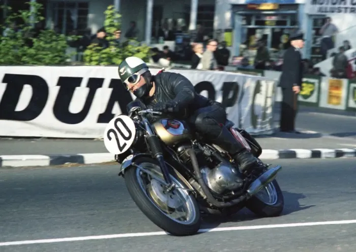 Framed Print : Melvyn Rice (BSA) 1967 Production 750cc TT Framed Print : Melvyn Rice (BSA) 1967 Production 750cc TT