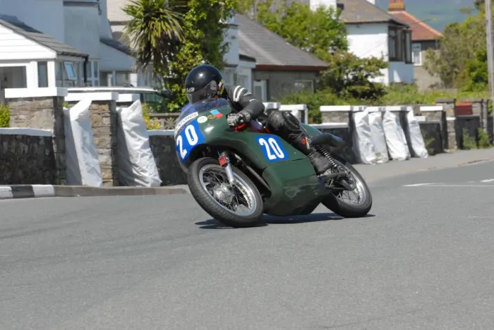 Framed Print : Meredydd Owen (AJS) 2011 Pre TT Classic Framed Print : Meredydd Owen (AJS) 2011 Pre TT Classic