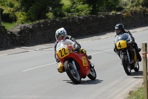 Meredydd Owen (Seeley G50) and Derek Whalley (Aermacchi) 2007 Pre TT Classic