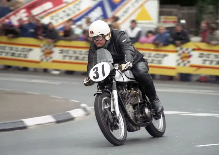 Framed Print : Michael Bills (Norton) 1989 TT Parade Lap Framed Print : Michael Bills (Norton) 1989 TT Parade Lap
