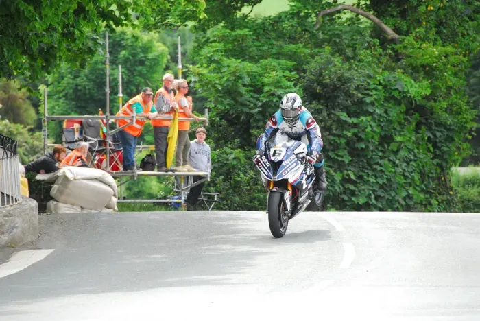 Framed Print : Michael Dunlop (BMW) 2018 Senior TT Framed Print : Michael Dunlop (BMW) 2018 Senior TT