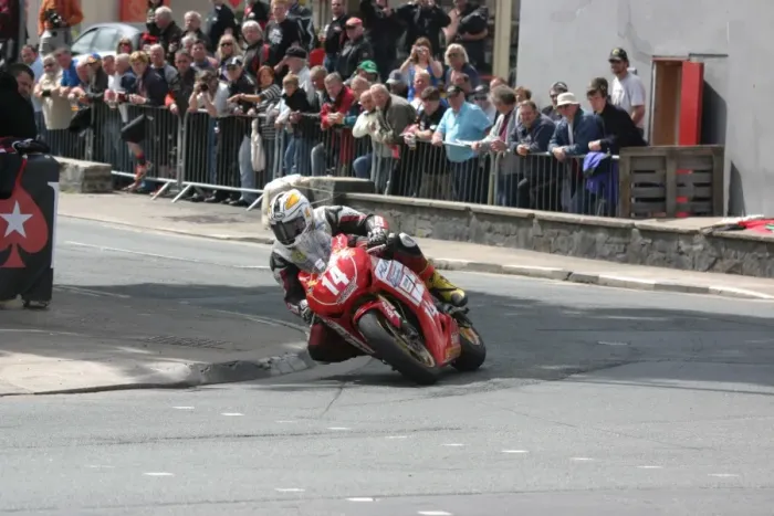 Framed Print : Michael Dunlop (Honda) 2010 Superstock TT