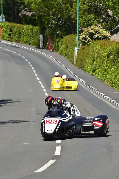 Michael Grabmuller & Manfred Wechselberger (LCR Yamaha) 2015 Sidecar TT