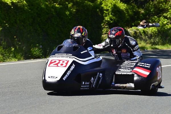 Michael Grabmuller & Manfred Wechselberger (Yamaha) 2015 Sidecar TT