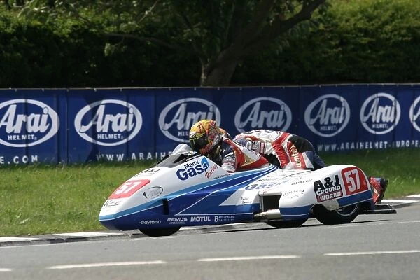 Michael Grabmuller & Stefan Trautner (LCR Honda) 2010 Sidecar A TT