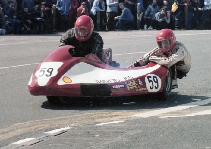 Framed Print : Michael Miller & Robert Averill (RBS Yamaha) 1981 Sidecar TT Framed Print : Michael Miller & Robert Averill (RBS Yamaha) 1981 Sidecar TT