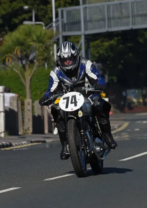 Framed Print : Michael Potter (Triumph) 2016 Classic TT Lap Framed Print : Michael Potter (Triumph) 2016 Classic TT Lap