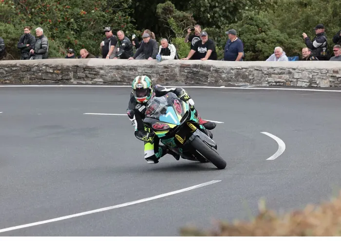Framed Print : Michael Rees Kawasaki 2022 Junior Manx Grand Prix Framed Print : Michael Rees Kawasaki 2022 Junior Manx Grand Prix