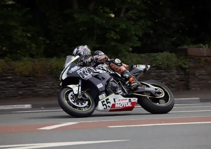 Framed Print : Michael Russell (Suzuki) 2019 Superbike TT Framed Print : Michael Russell (Suzuki) 2019 Superbike TT
