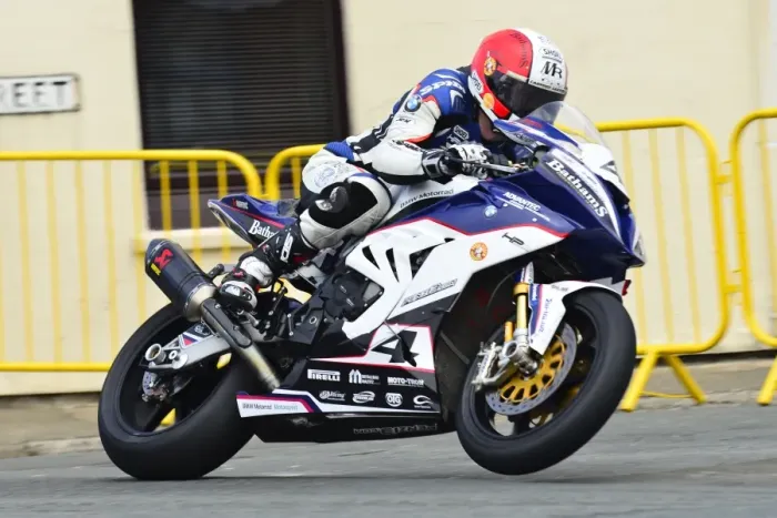 Framed Print : Michael Rutter in Ramsey Framed Print : Michael Rutter in Ramsey