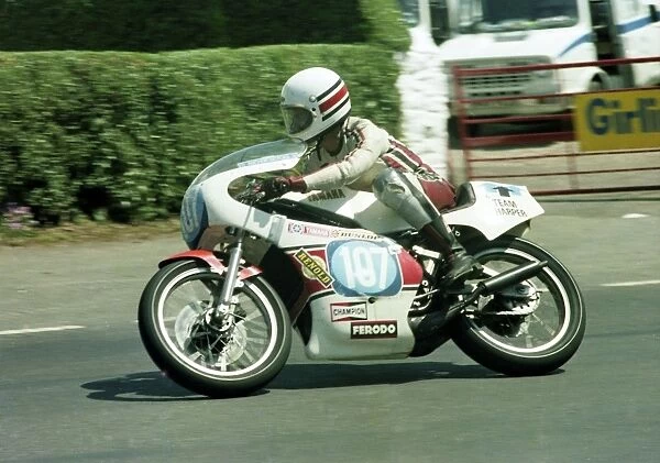 Michael de Silva (Yamaha) 1982 350cc TT