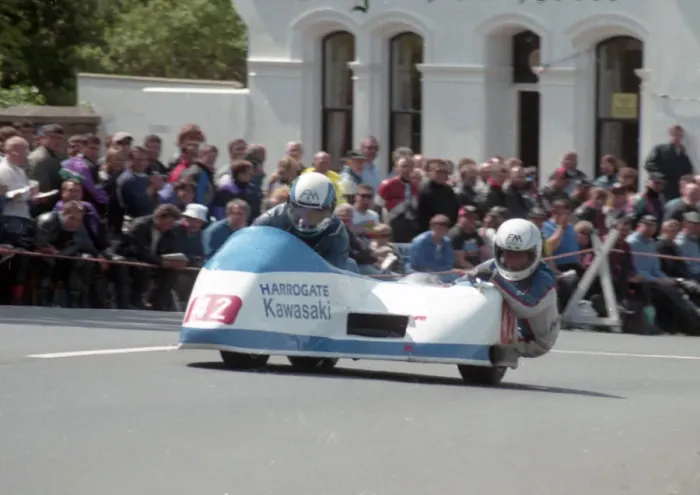 Framed Print : Michael Staiano & Peter Holmes (Jacobs) 1996 Sidecar TT Framed Print : Michael Staiano & Peter Holmes (Jacobs) 1996 Sidecar TT
