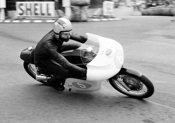 Michelle Duff (AJS) 1963 Junior TT