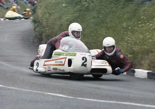 Mick Boddice & Chas Birks (Yamaha) 1978 Sidecar TT