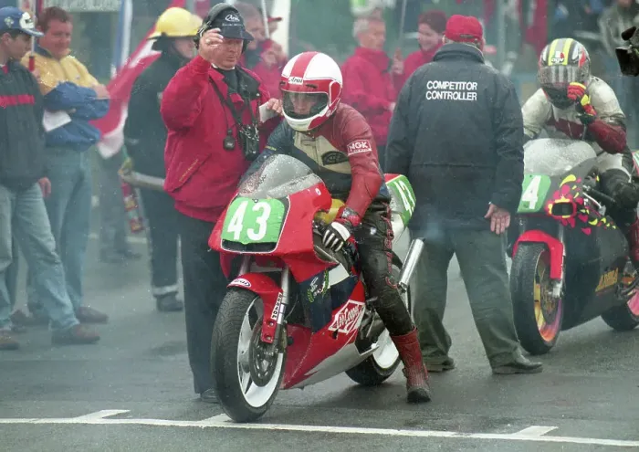 Framed Print : Mick Chatterton (Honda) 1998 Lightweight TT Framed Print : Mick Chatterton (Honda) 1998 Lightweight TT