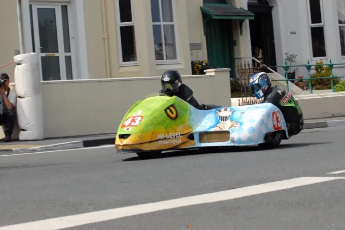 Framed Print : Mick Donovan & Colin Smyth (Suzuki) 2011 Sidecar TT Framed Print : Mick Donovan & Colin Smyth (Suzuki) 2011 Sidecar TT