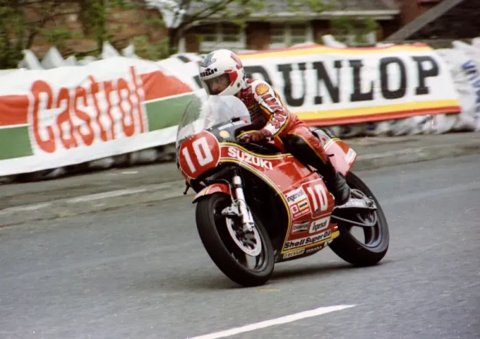Framed Print : Mick Grant (Suzuki) 1981 Formula One TT Framed Print : Mick Grant (Suzuki) 1981 Formula One TT