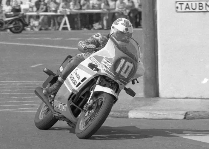 Framed Print : Mick Grant (Suzuki) 1984 Production TT Framed Print : Mick Grant (Suzuki) 1984 Production TT
