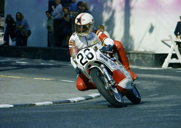 Mick Grice (Maxton Yamaha) 1975 Lightweight Manx Grand Prix