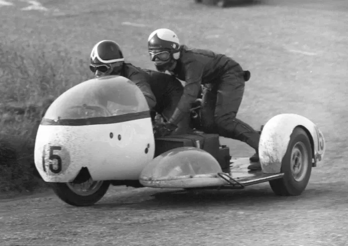 Framed Print : Mick Horspole & E McPherson (Bingham Triumph) 1970 750 Sidecar TT Framed Print : Mick Horspole & E McPherson (Bingham Triumph) 1970 750 Sidecar TT