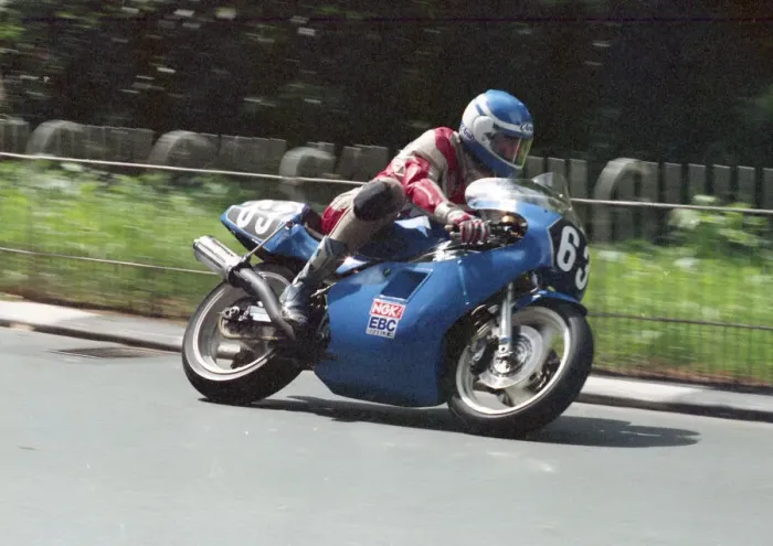 Framed Print : Mick Jeffreys (Spondon Rotax) 1999 Singles TT Framed Print : Mick Jeffreys (Spondon Rotax) 1999 Singles TT