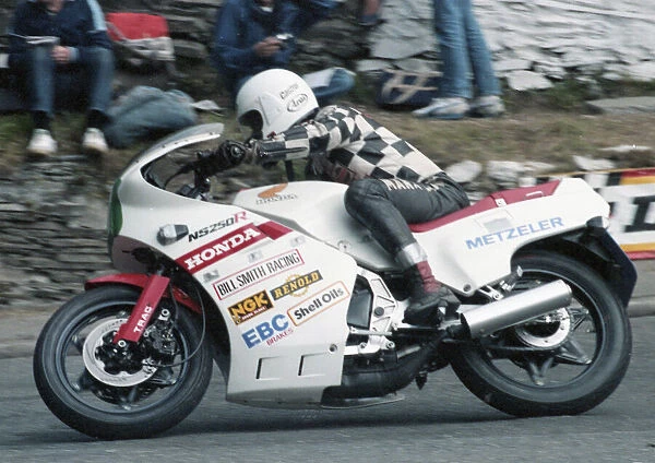 Mick McGarrity (Honda) 1985 Production TT