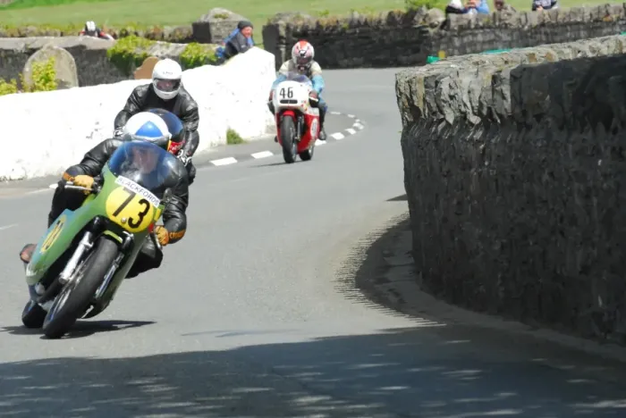 Framed Print : Mick Moreton (Paton) 2015 Pre TT Classic Framed Print : Mick Moreton (Paton) 2015 Pre TT Classic