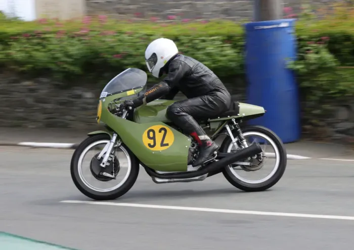 Framed Print : Mick Moreton (Paton) 2022 Pre TT Classic Framed Print : Mick Moreton (Paton) 2022 Pre TT Classic