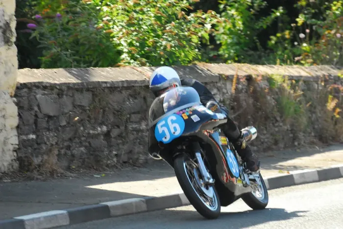 Framed Print : Mick Moreton (Seeley) 350 Classic TT Framed Print : Mick Moreton (Seeley) 350 Classic TT