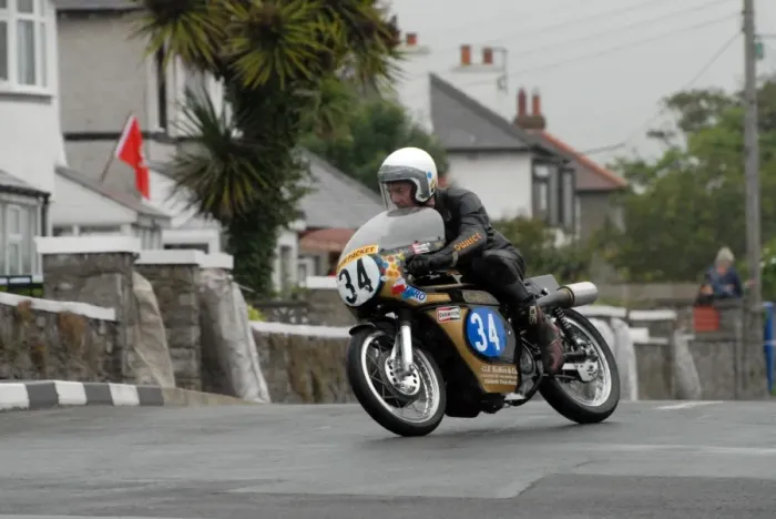 Framed Print : Mick Moreton (Seeley 7R) 2007 Southern 100 Framed Print : Mick Moreton (Seeley 7R) 2007 Southern 100