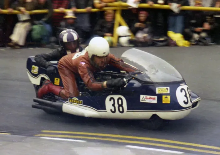 Framed Print : Mick Potter Beverley Martin Yamaha 1977 Sidecar TT Framed Print : Mick Potter Beverley Martin Yamaha 1977 Sidecar TT