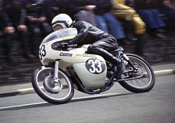 Mick Scutt (BSA) 1974 Ultra Lightweight TT